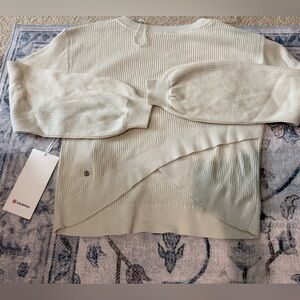 Lululemon reversible crossover sweater NWT